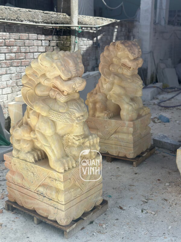 Cặp Kỳ Lân vàng 11