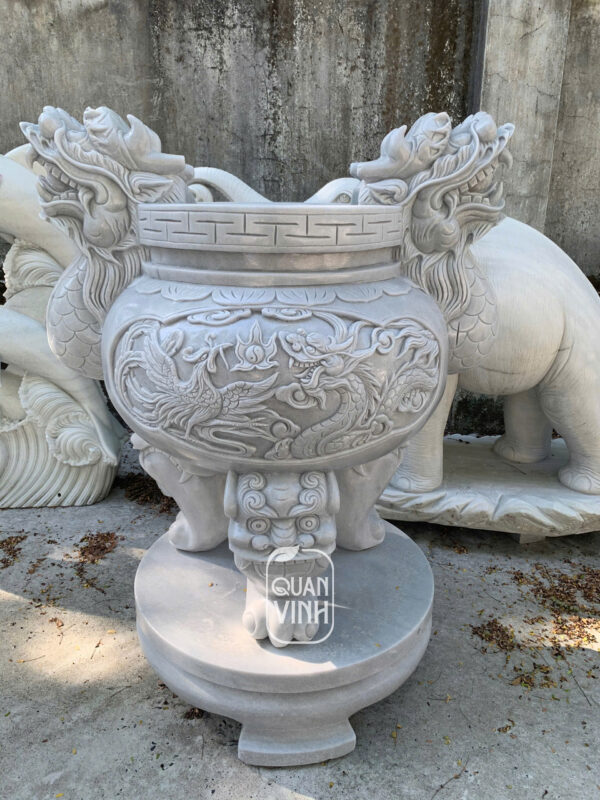 Lư hương bằng đá 05
