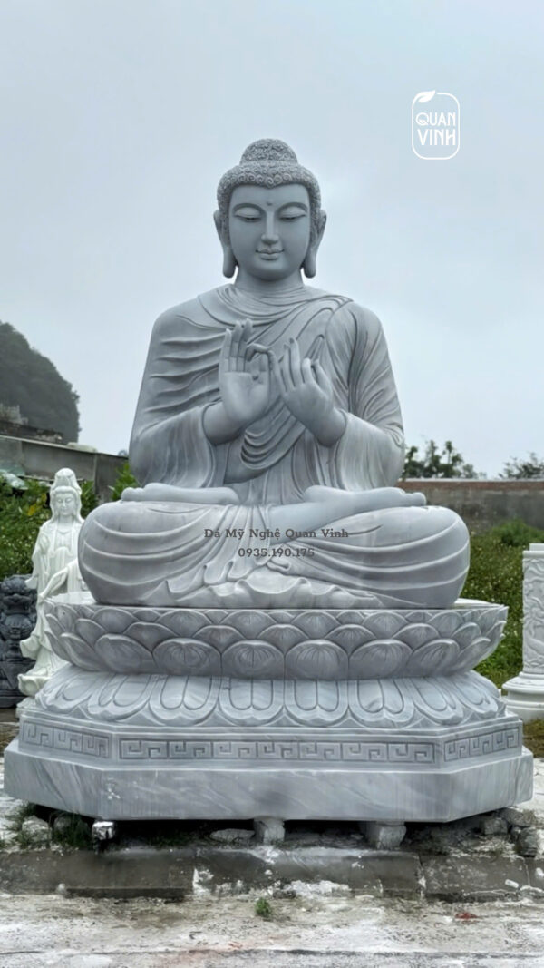 Tượng Phật Thích Ca Mâu Ni Bằng Đá
