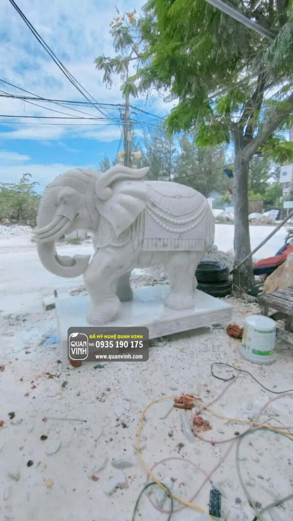 Tượng Voi Đá Tự Nhiên 05