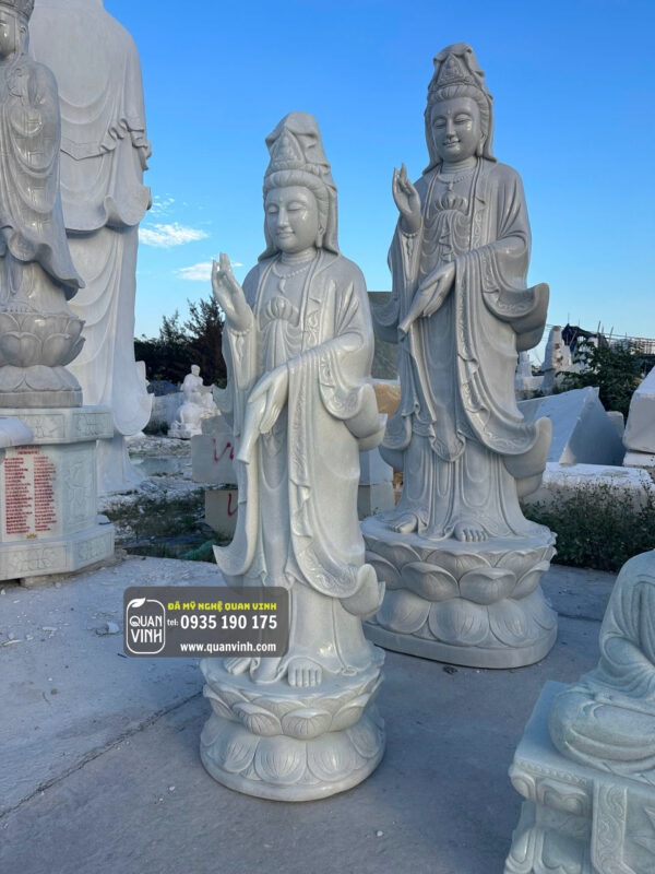 Tượng Phật Quan Âm Đá Tự Nhiên 10