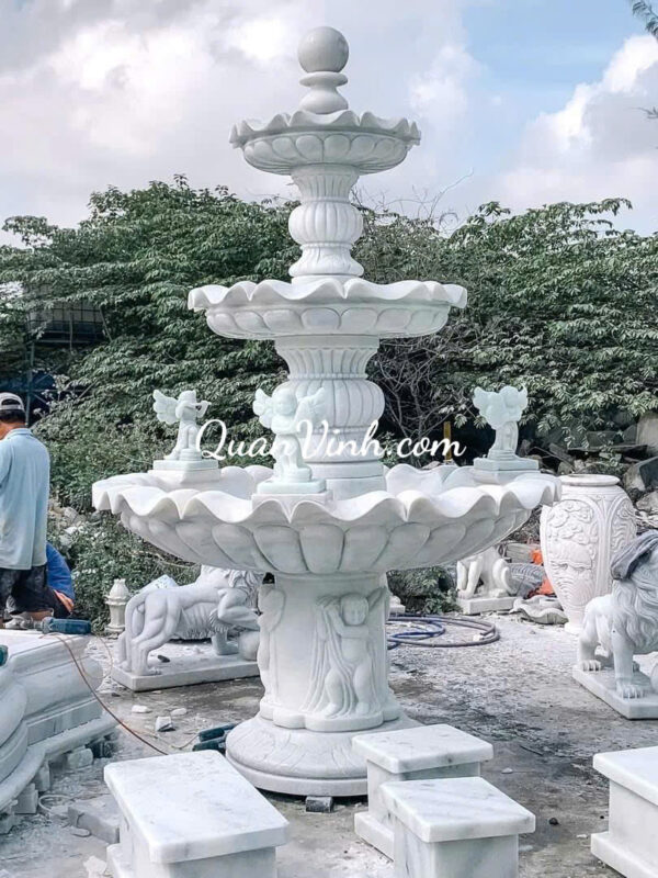 Đài Phun Nước Đá Tự Nhiên 06