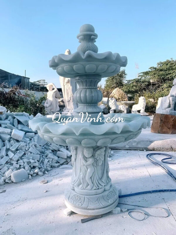 Đài Phun Nước Đá Tự Nhiên 04