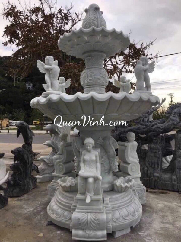 Đài Phun Nước Đá Tự Nhiên 03