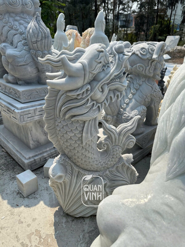 Cá Ché Hoá Rồng Đá Tự Nhiên 01